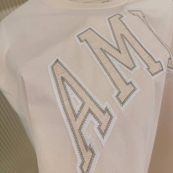 AMIRI MEN NEW SEASON CREAM COLOR T-SHIRT LARGE SIZE - Picture 3 of 3